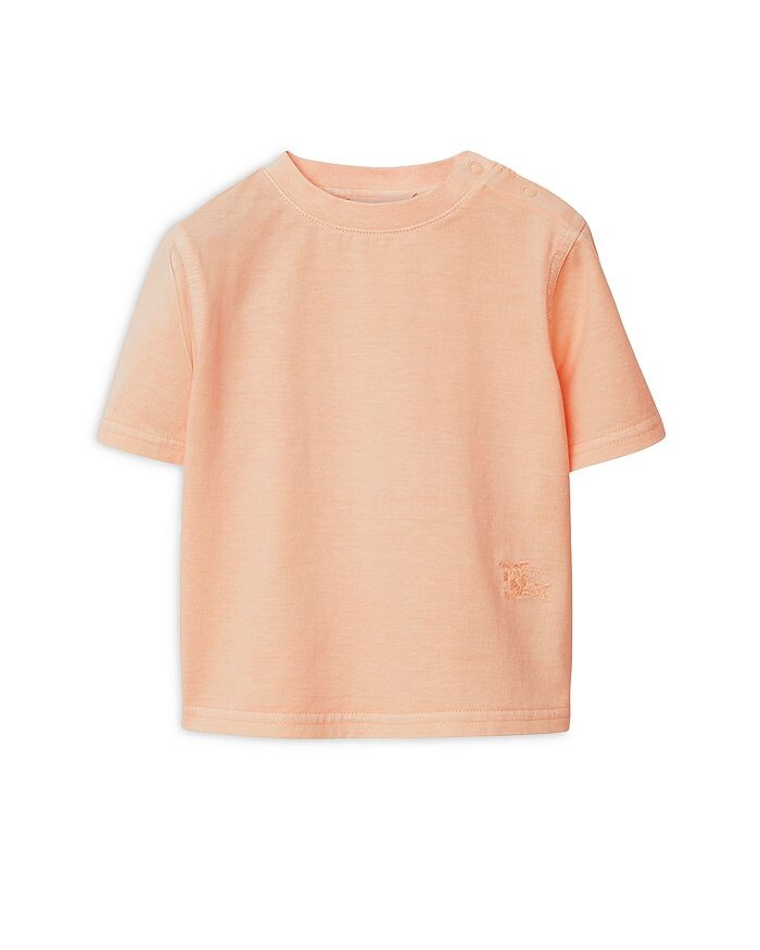 

Хлопковая футболка Burberry для девочек с вышивкой «Кедр» — Little Kid, Big Kid, розовый
