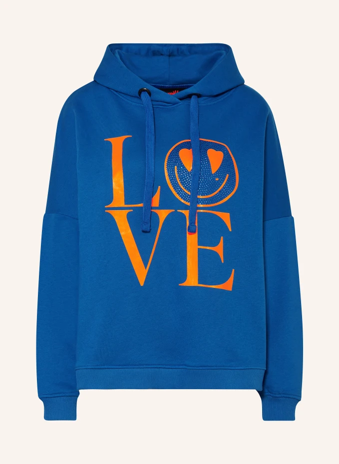 

Худи love heartface с драгоценными камнями Miss Goodlife, синий
