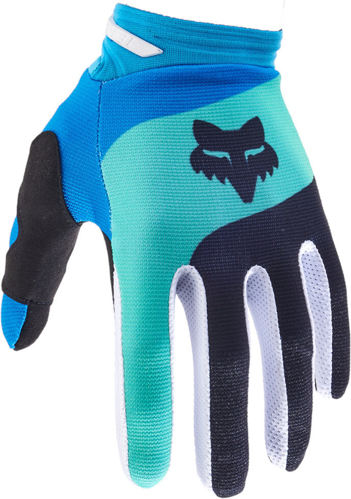 180 Балластные перчатки для мотокросса FOX, черный/синий/белый