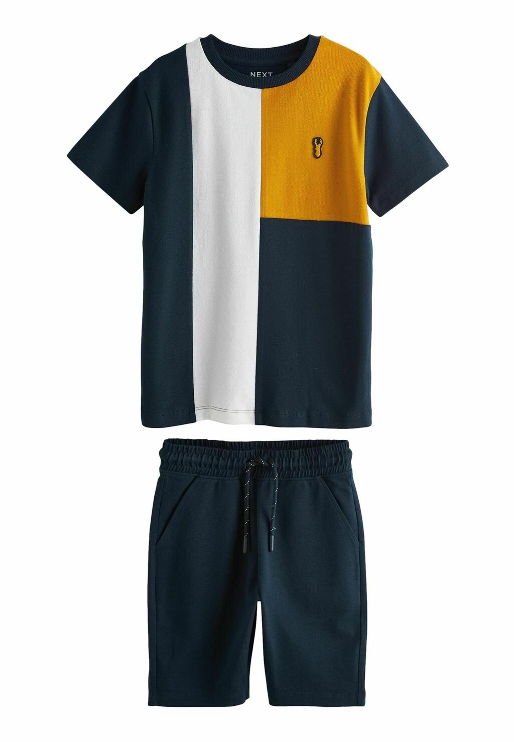 

Брюки для бега COLOURBLOCK SET REGULAR FIT Next, цвет yellow navy