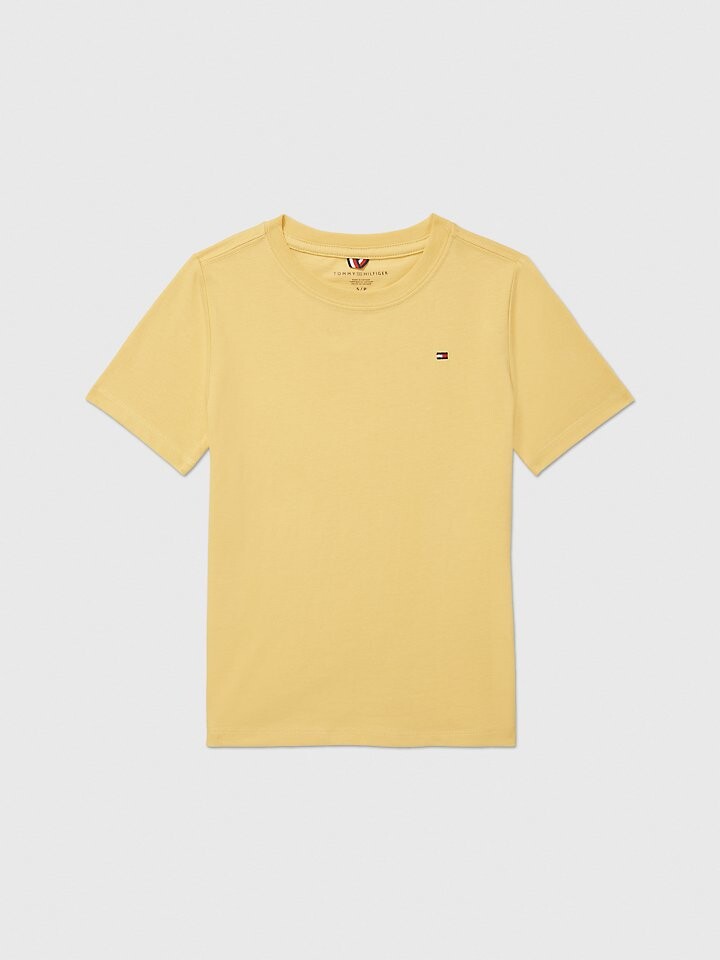 

Детская однотонная футболка Tommy Hilfiger