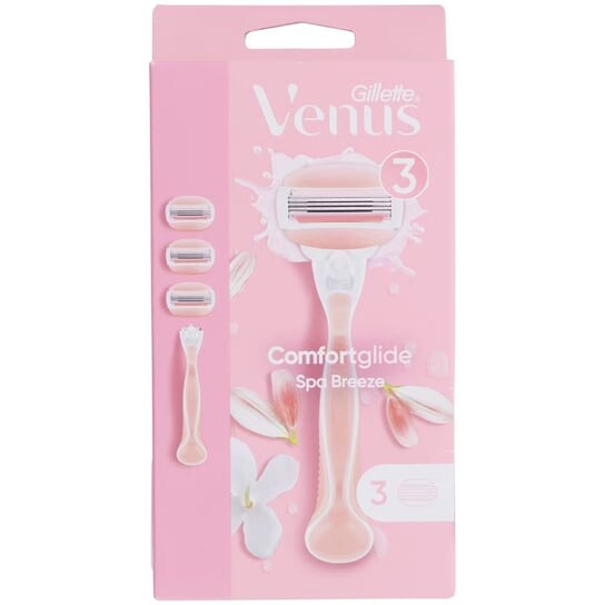 

Бритва, 3 картриджа Venus Comfort Glide Gillette