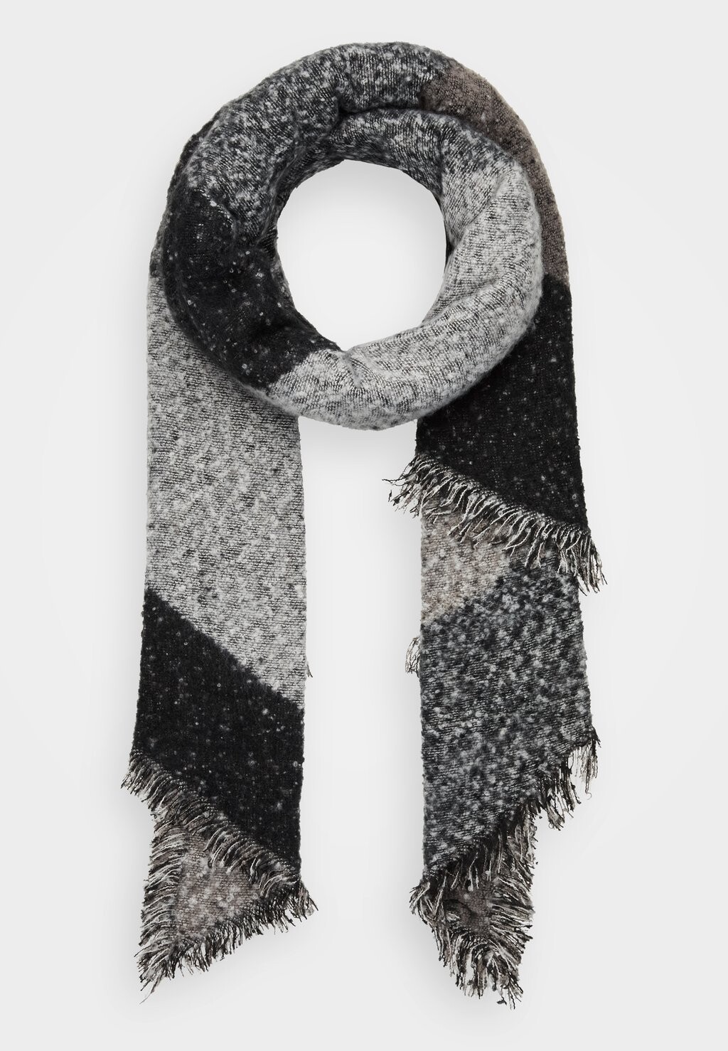 

Шарф Even&Odd, цвет grey/black