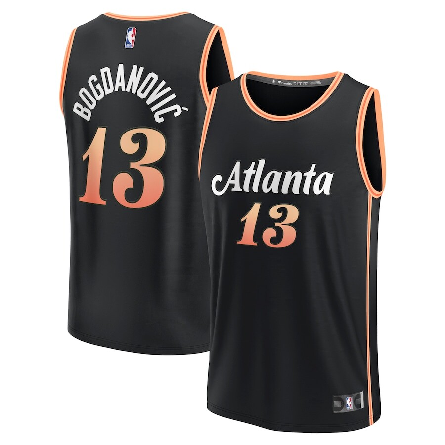 

Джерси Fanatics Branded Atlanta Hawks, черный