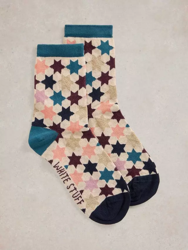 

Носки White Stuff Star Ankle, разноцветный