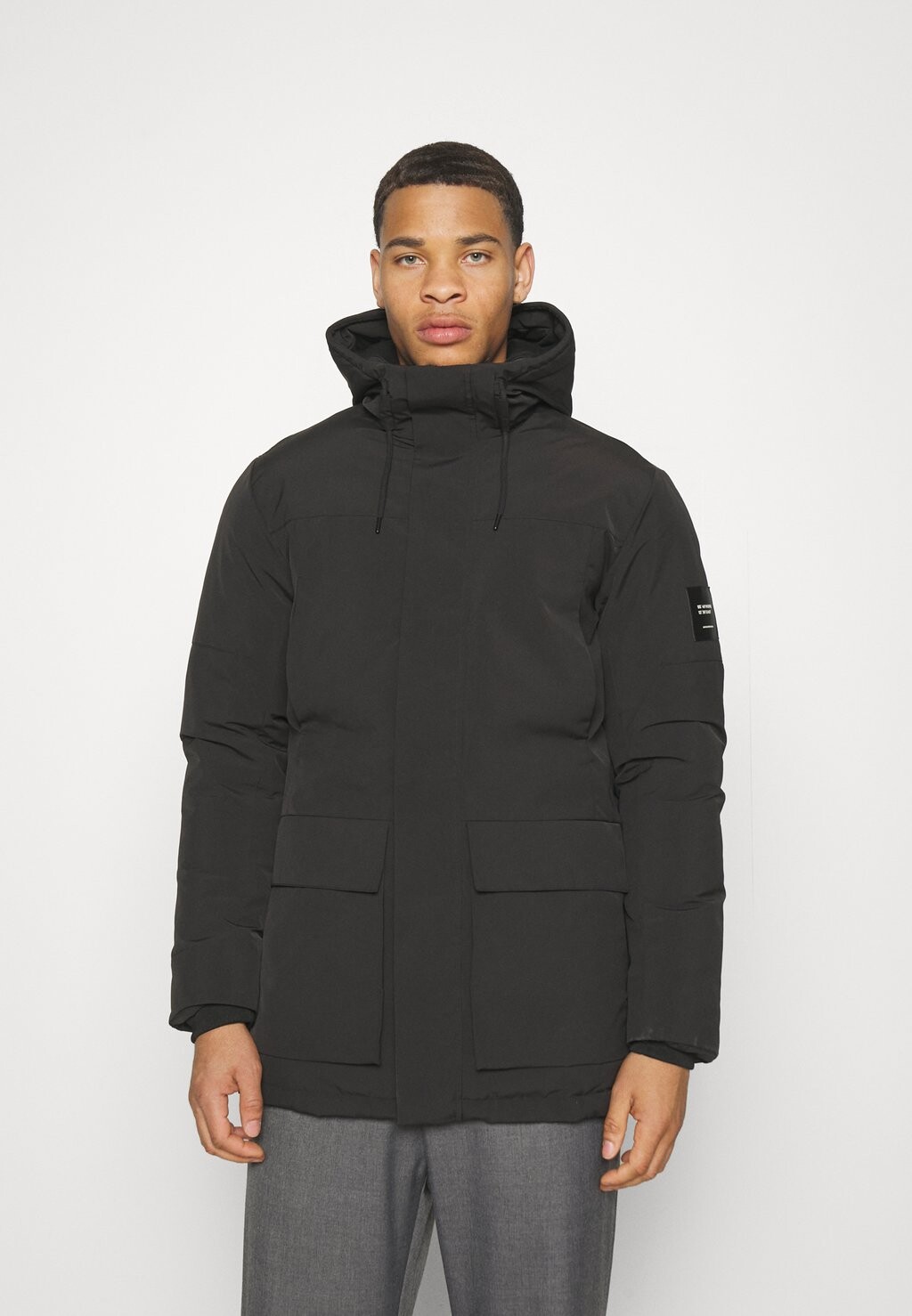 

Парка EROB SN Jack & Jones, черный