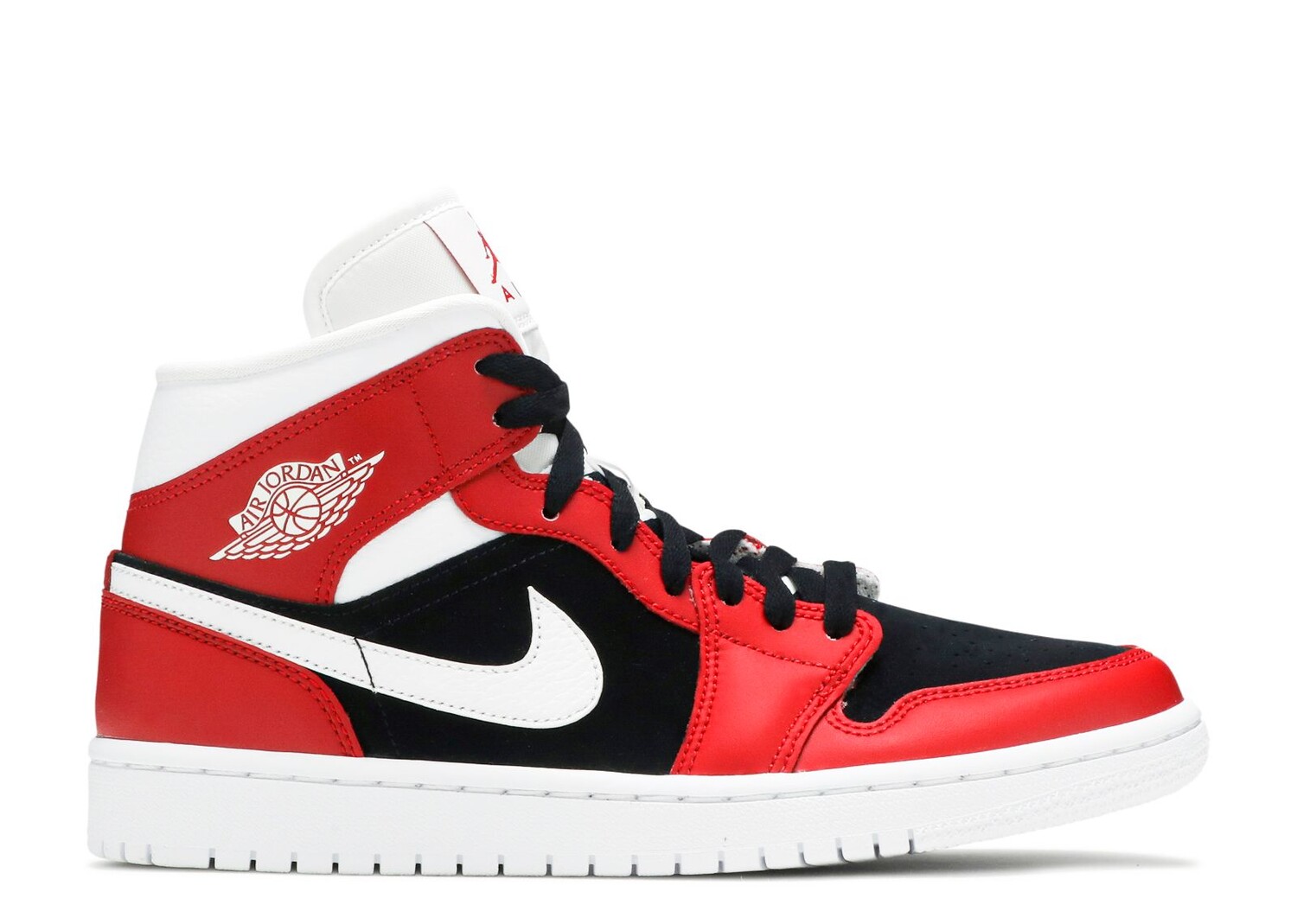 

Кроссовки Air Jordan Wmns Air Jordan 1 Mid 'Gym Red Black', красный