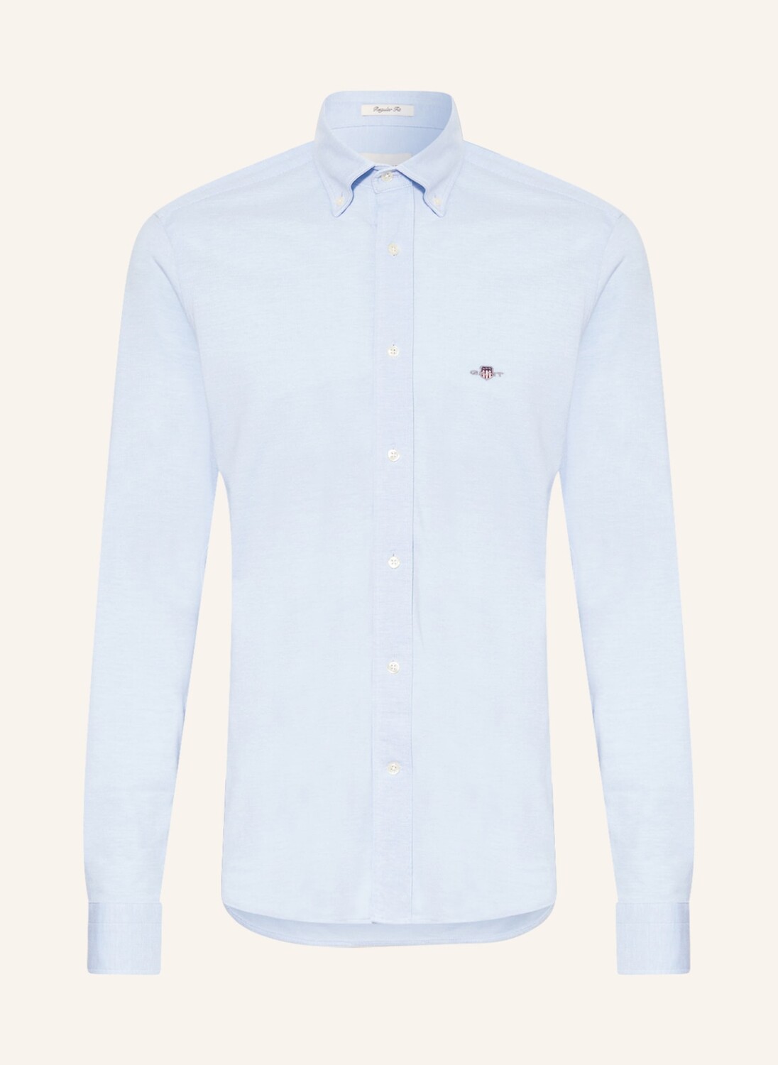 

Рубашка GANT Slim Fit, светло-синий