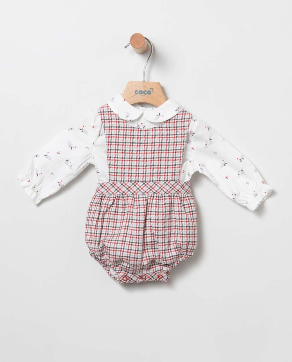 

Детские комплекты Duas Peças aos Quadrados - Vermelho Coco Acqua, красный