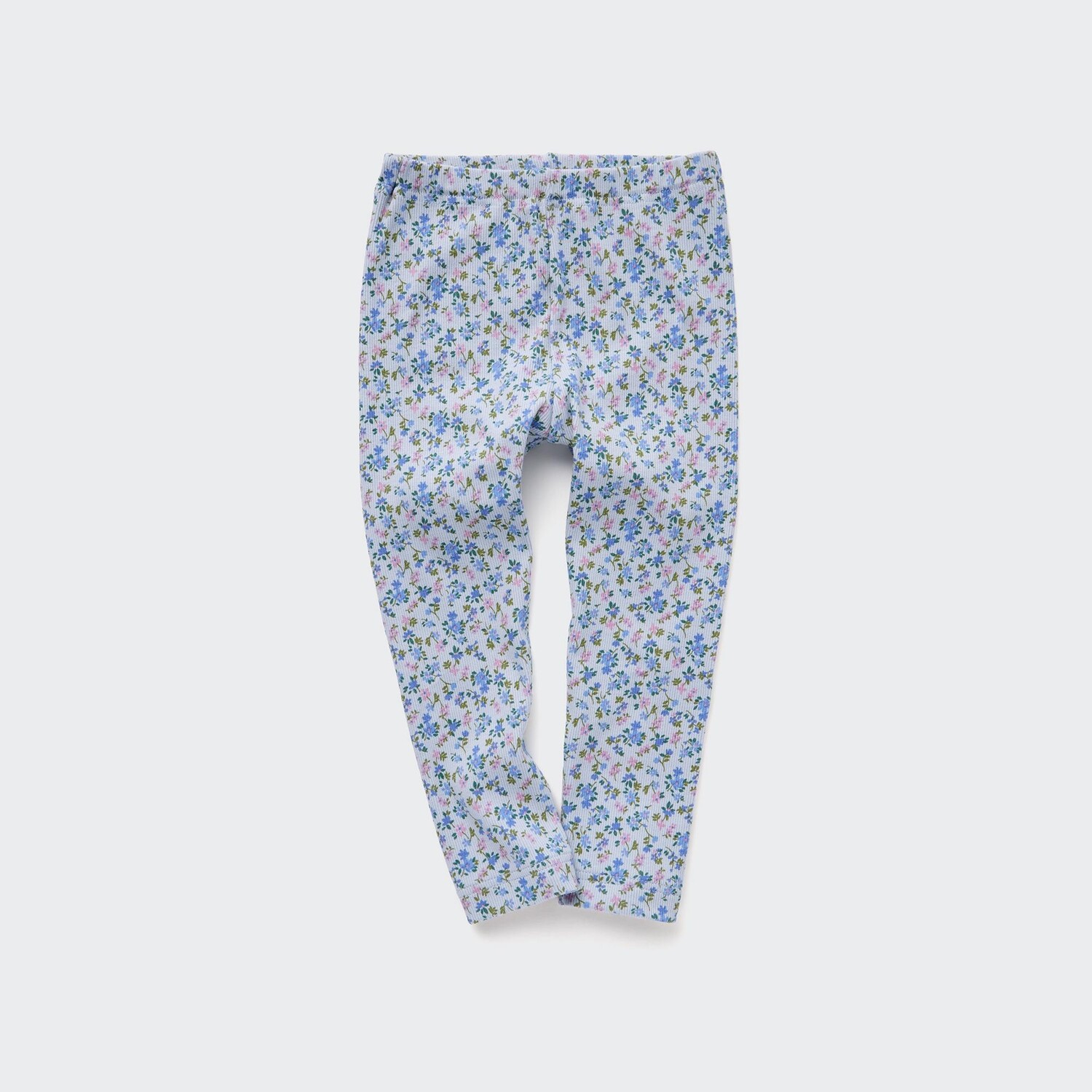 

Леггинсы UNIQLO в рубчик стандартного кроя, синий