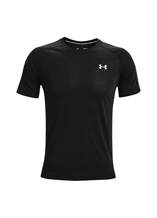 

Черная мужская футболка с круглым вырезом Under Armour, Черный