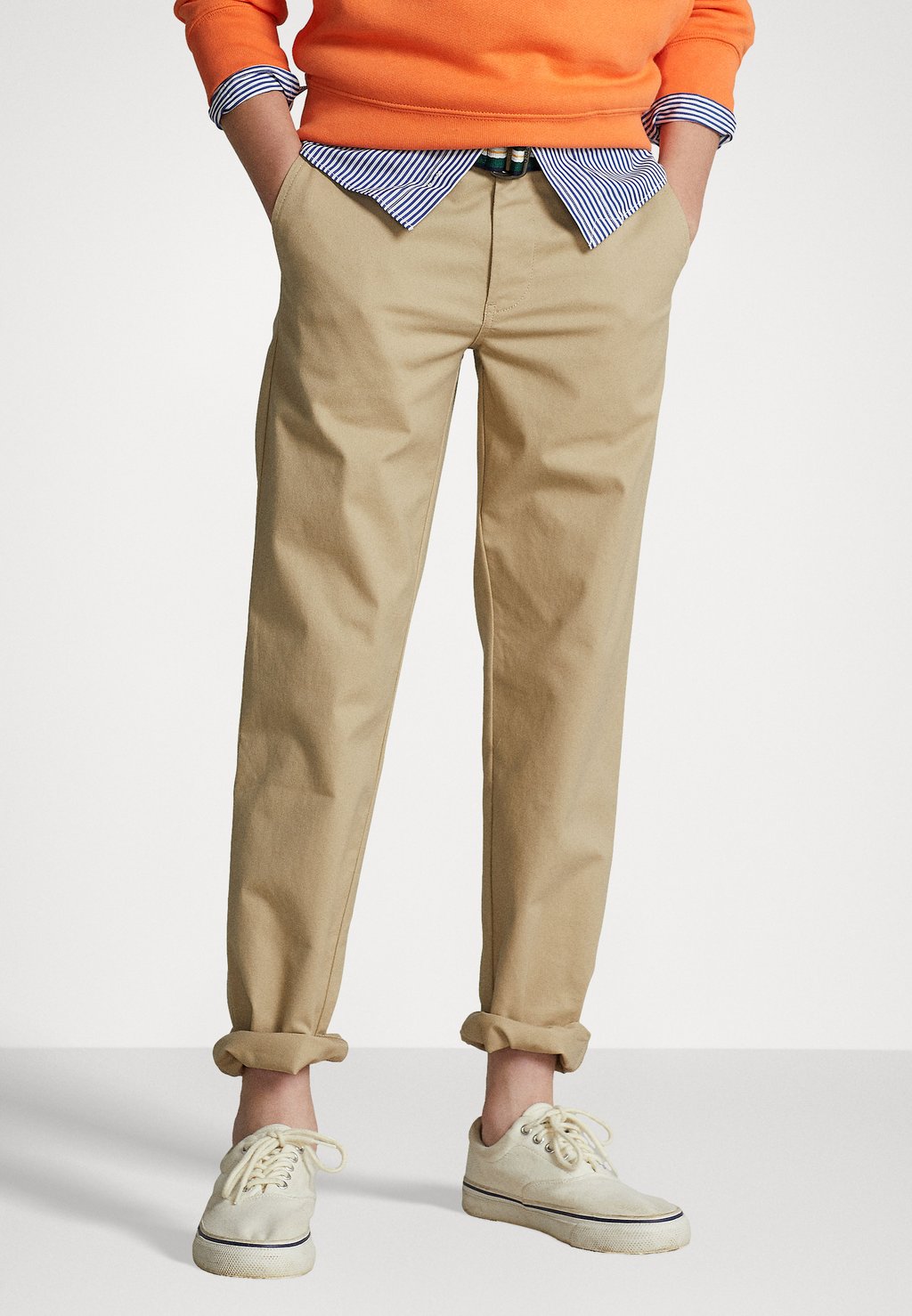 Брюки BEDFORD PANTS FLAT FRONT Polo Ralph Lauren, цвет classic khaki