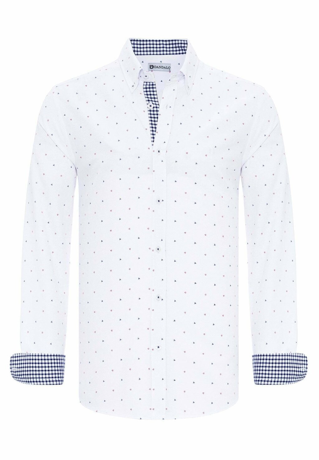 

Рубашка dandalo, цвет white/baby blue