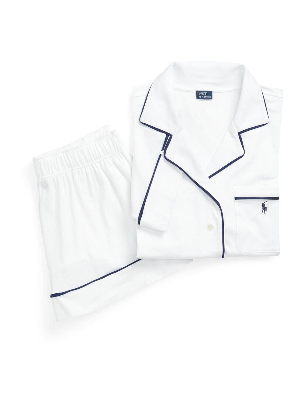 

Пижама Polo Ralph Lauren Short Sleeve PJ Set, белый