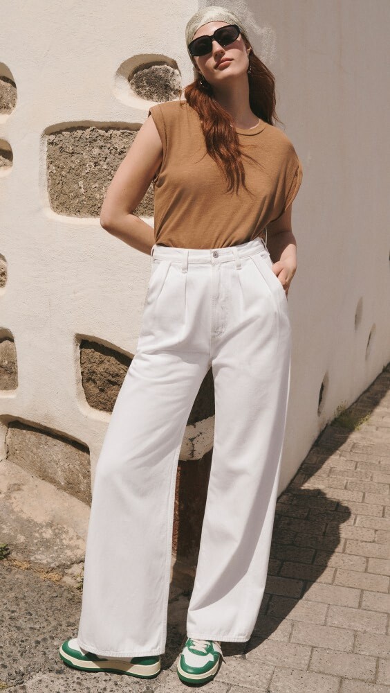 

Джинсы Citizens of Humanity Maritzy Pleated Trouser