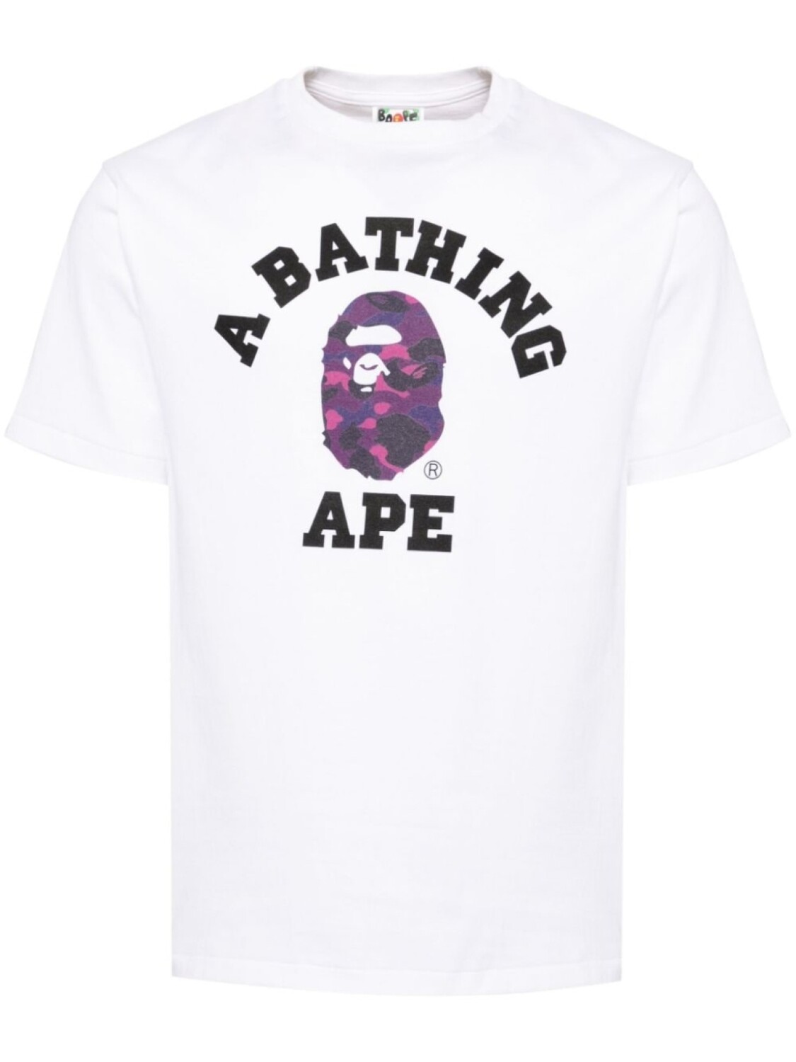 

A BATHING APE футболка с логотипом, белый