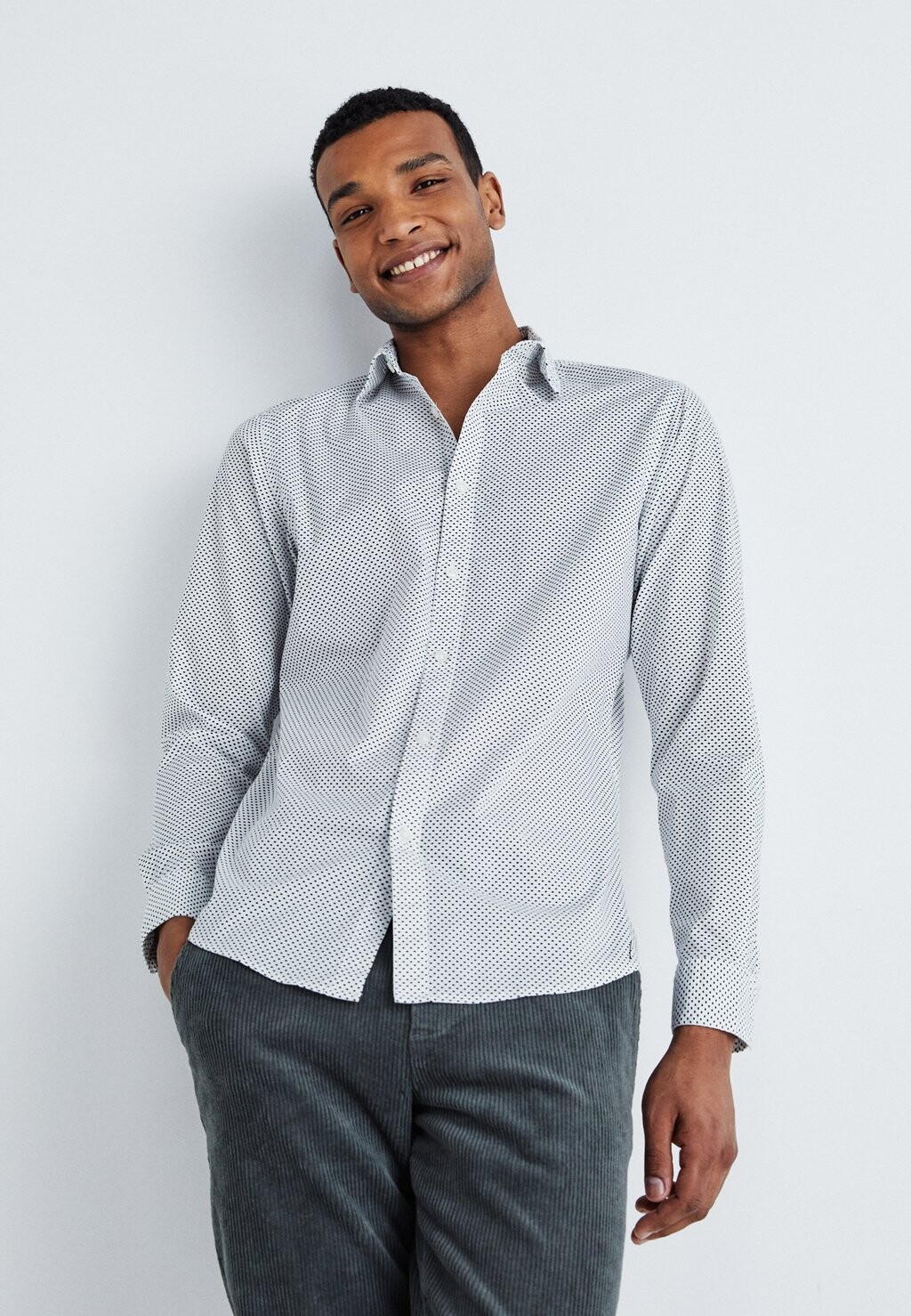 

Рубашка SLHSLIMFREDDIES Selected Homme, цвет bright white