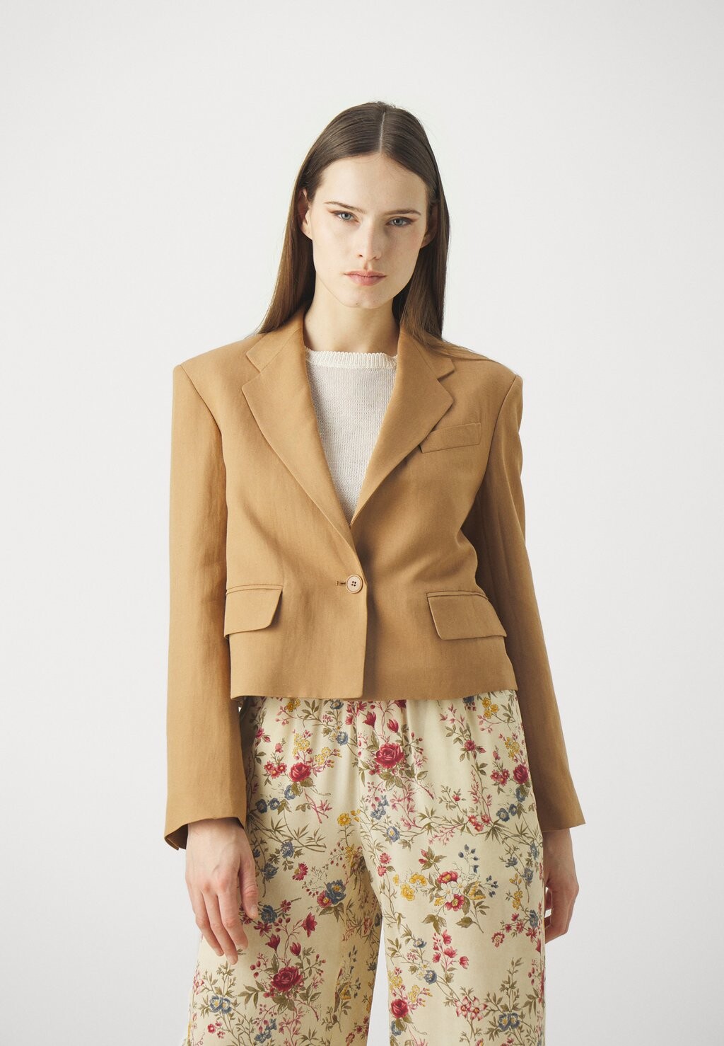 

Блейзер CANTICO WEEKEND MaxMara, цвет terracotta
