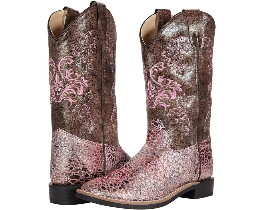Ботинки Old West Boots Antique Pink, розовый