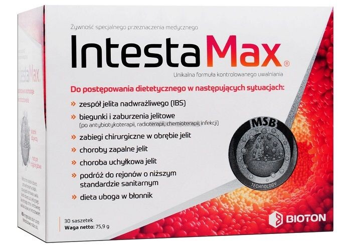 

Препарат, поддерживающий функцию кишечника Intesta Max Sasz. , 30 шт