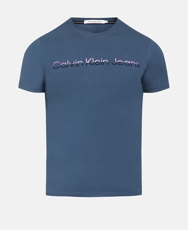 

Футболка Calvin Klein Jeans, цвет Slate Blue