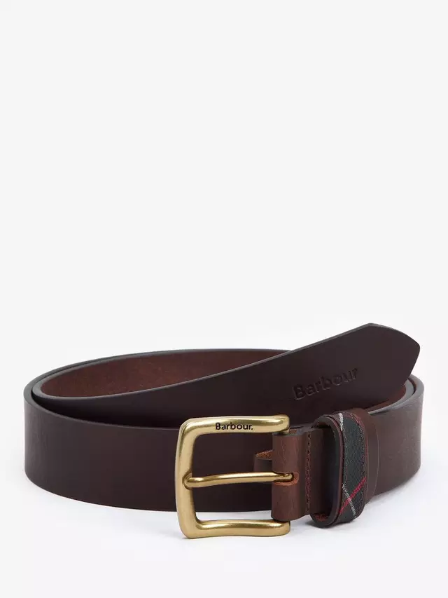 

Ремень Barbour Esk Leather, коричневый