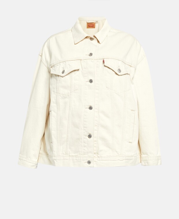 

Джинсовая куртка Levi's Plus, экрю