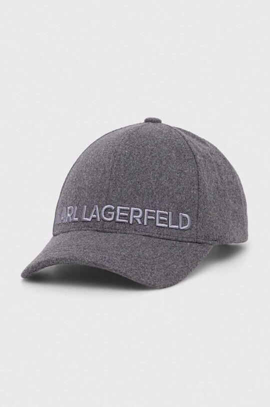 

Бейсболка Karl Lagerfeld, серый