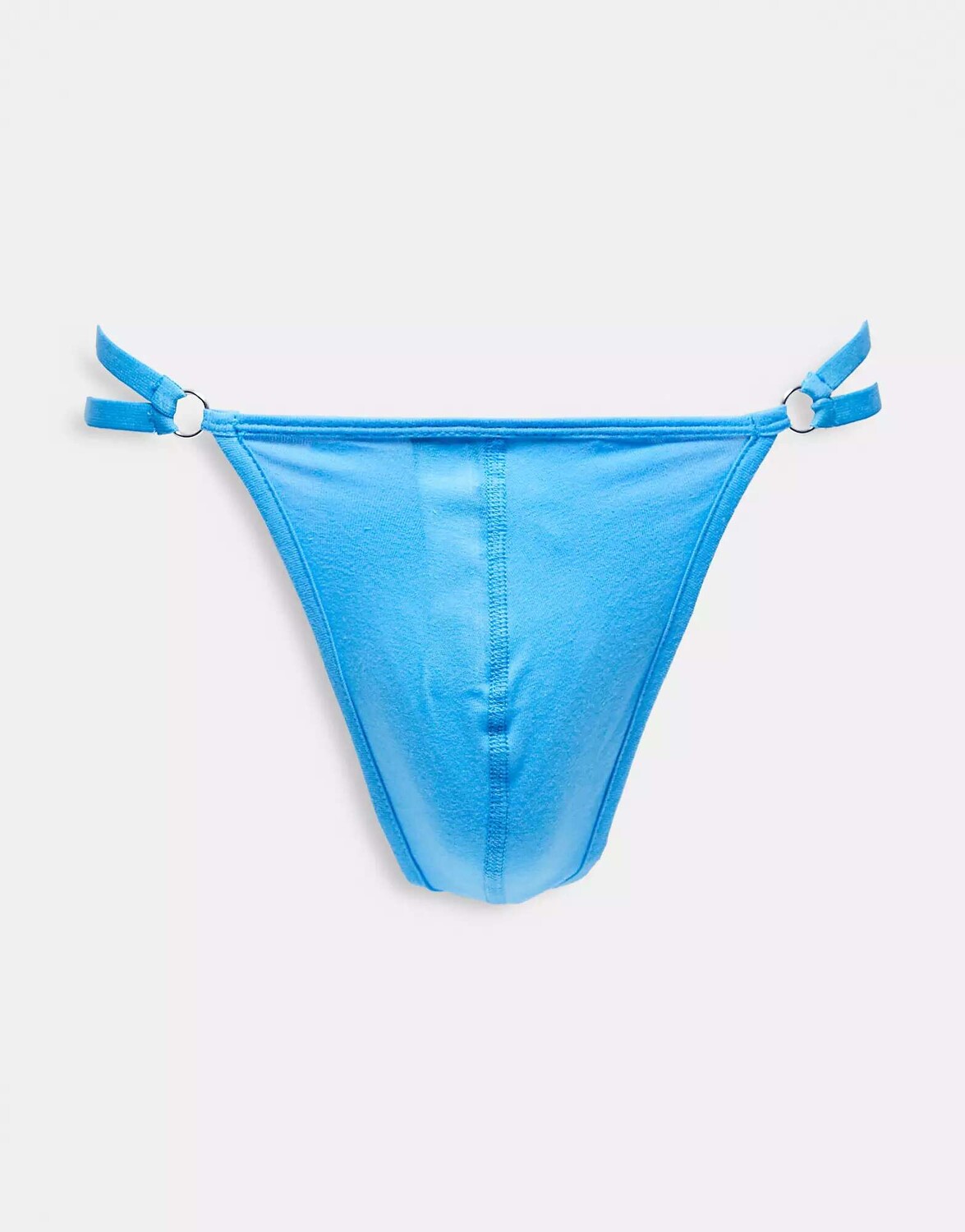 

Ярко-синие стринги ASOS с кольцом