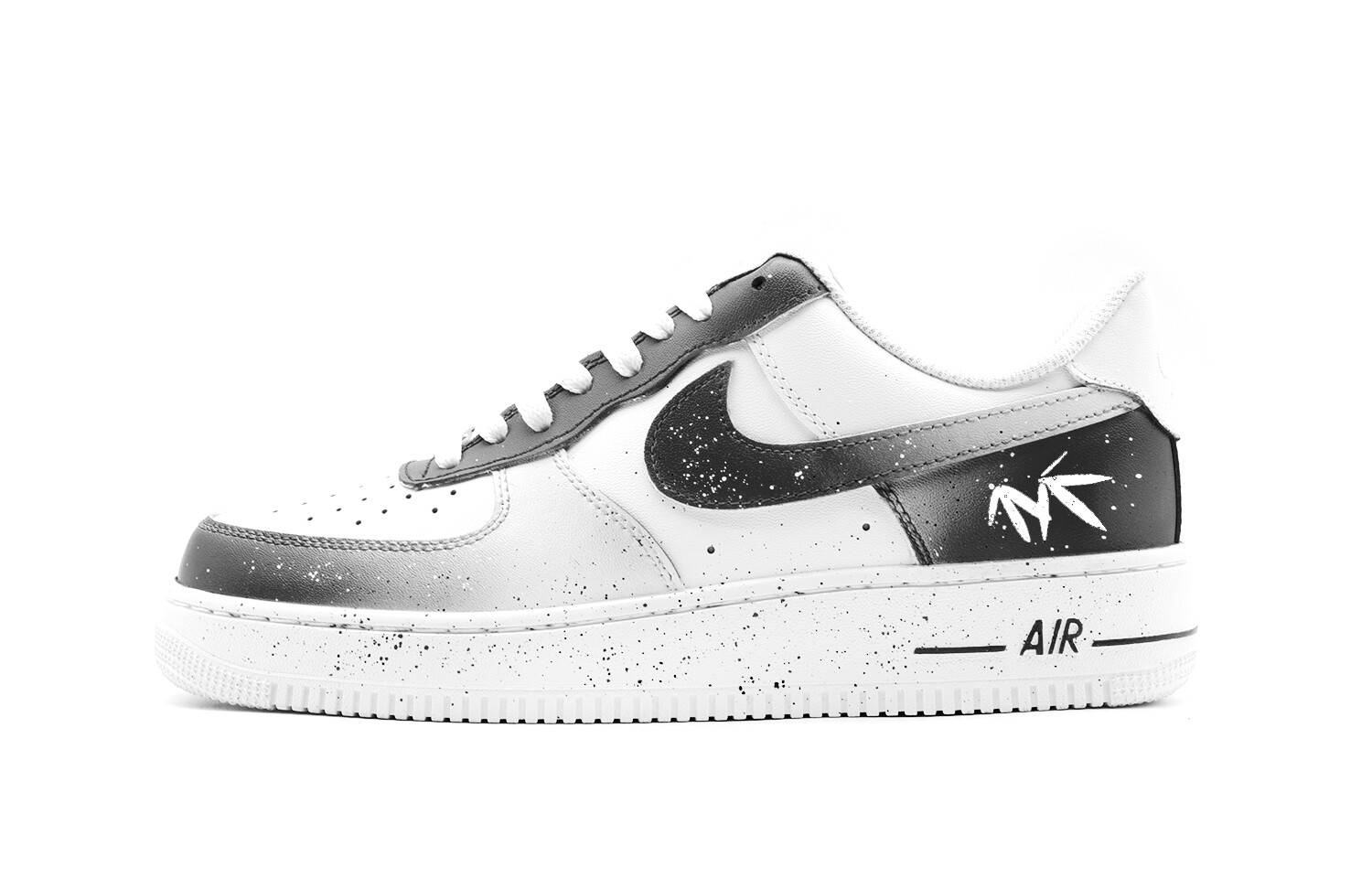 

Мужские кроссовки для скейтбординга Nike Air Force 1, Black/White