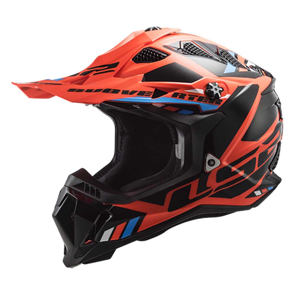 Шлем для мотокросса LS2 MX700 Subverter Stomp, оранжевый