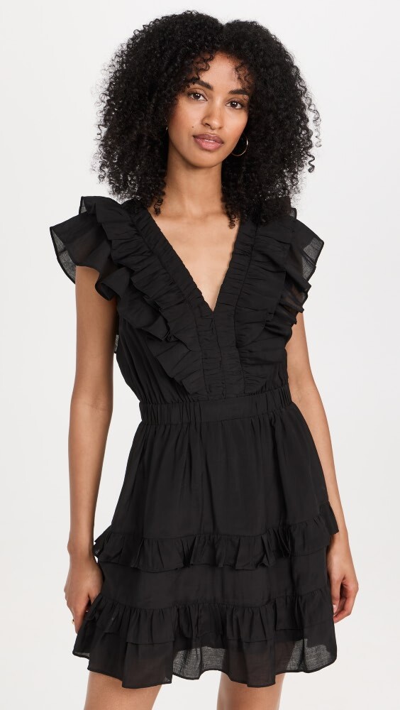 

Платье мини endless rose Ruffle Detail, черный