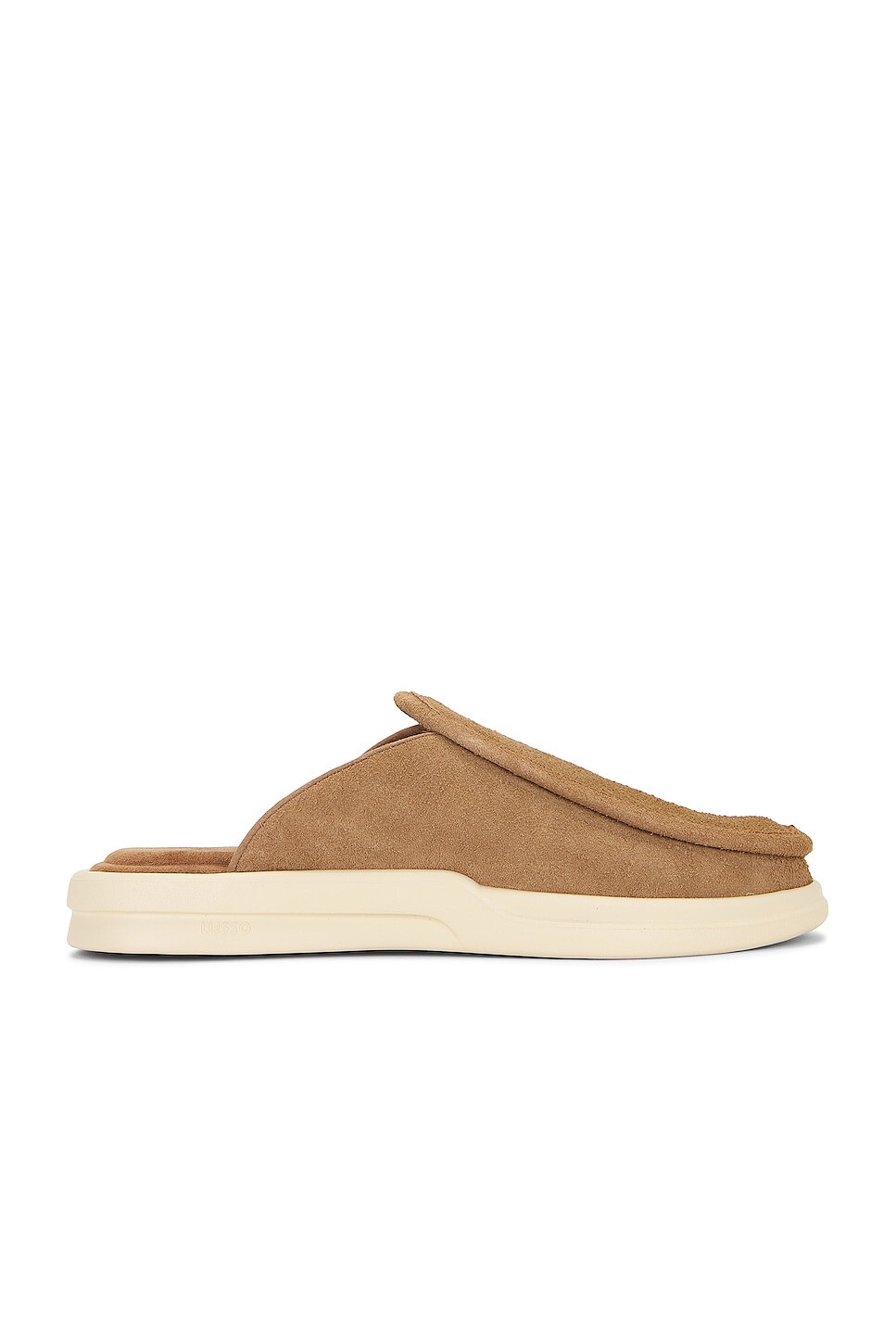 

Тапочки Lusso Cloud Esto Hairy Suede, цвет Chestnut & Shortbread