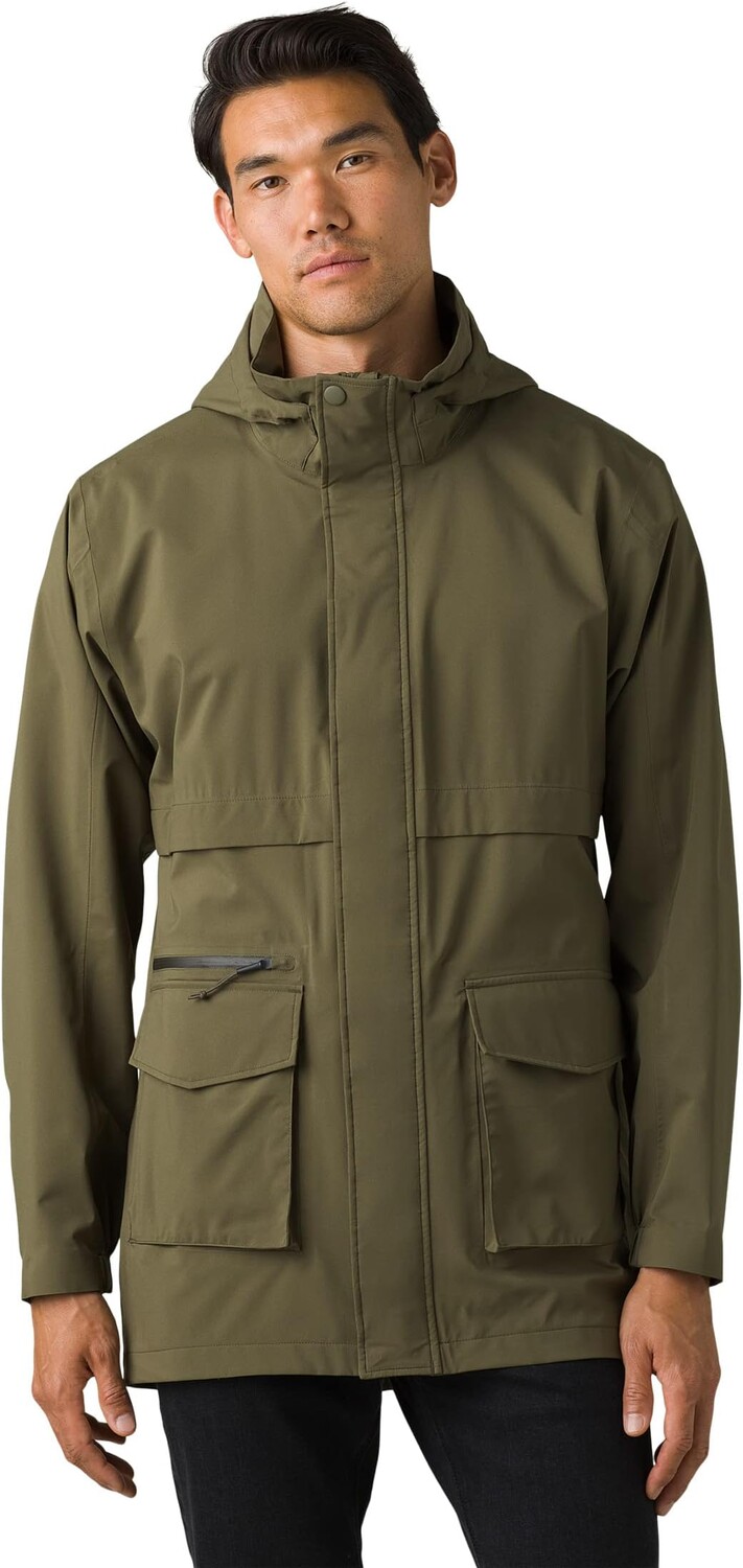 

Парка Friction Rain Parka Prana, цвет Cargo Green