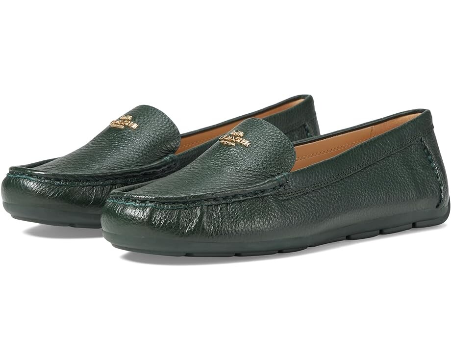 

Лоферы COACH Marley Driver, цвет Amazon Green