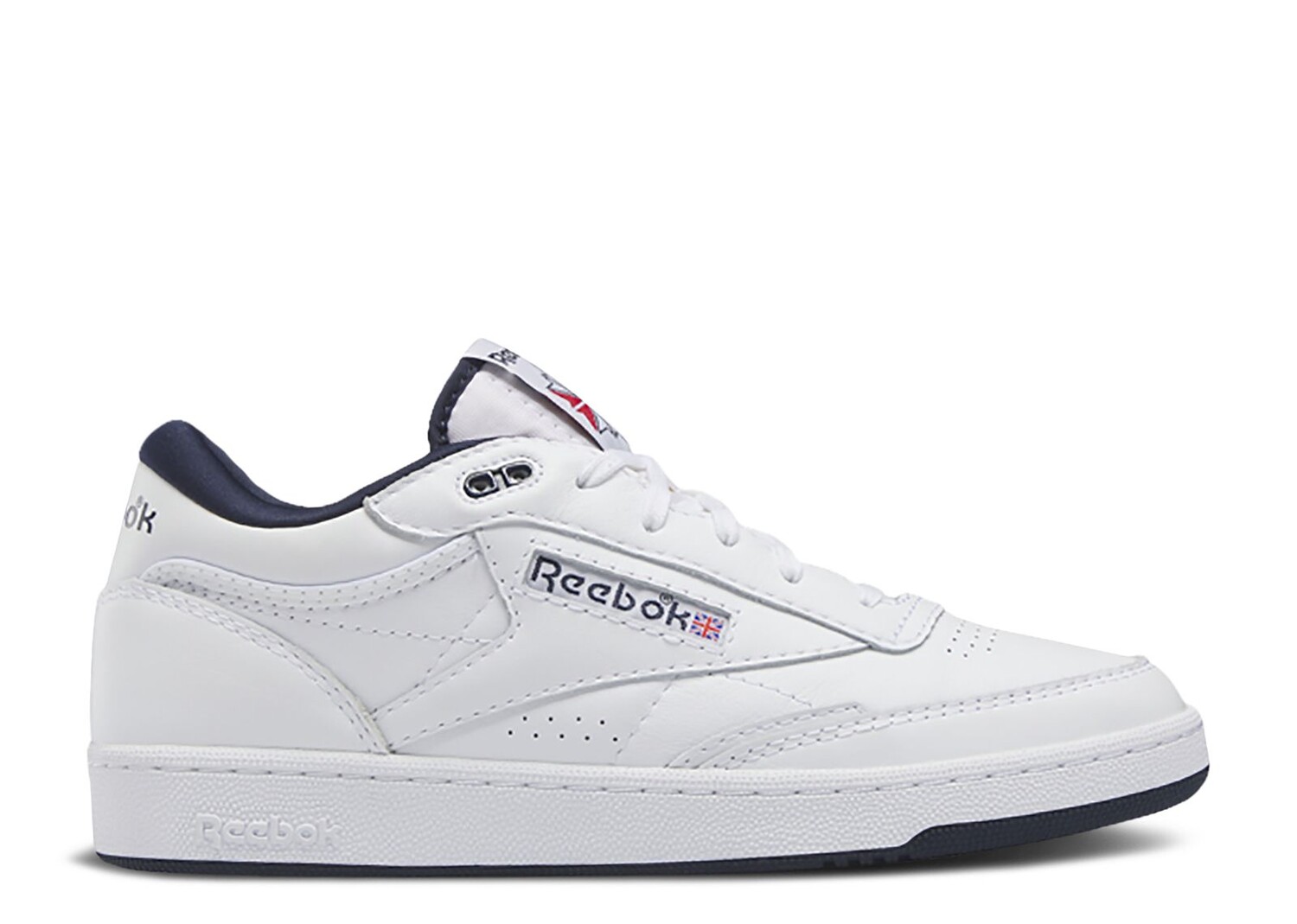 

Кроссовки Reebok Club C Mid 2 Vintage 'White Vector Navy', белый