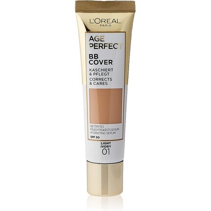 

L'Oréal Paris Age Perfect BB Cover Тональный увлажняющий крем 01 Светлая слоновая кость 30 мл