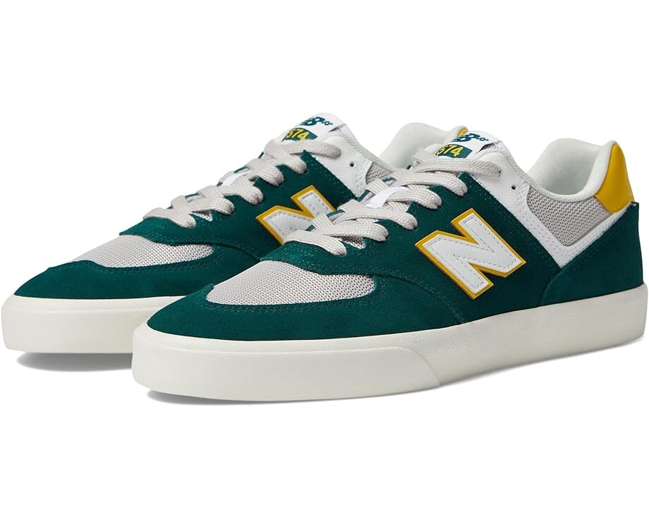

Кроссовки New Balance Numeric 574 Vulc, цвет Spruce/White
