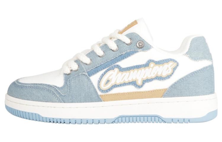 

Кроссовки Star Power Skateboarding Shoes Unisex Low-top Blue/White, синий/белый