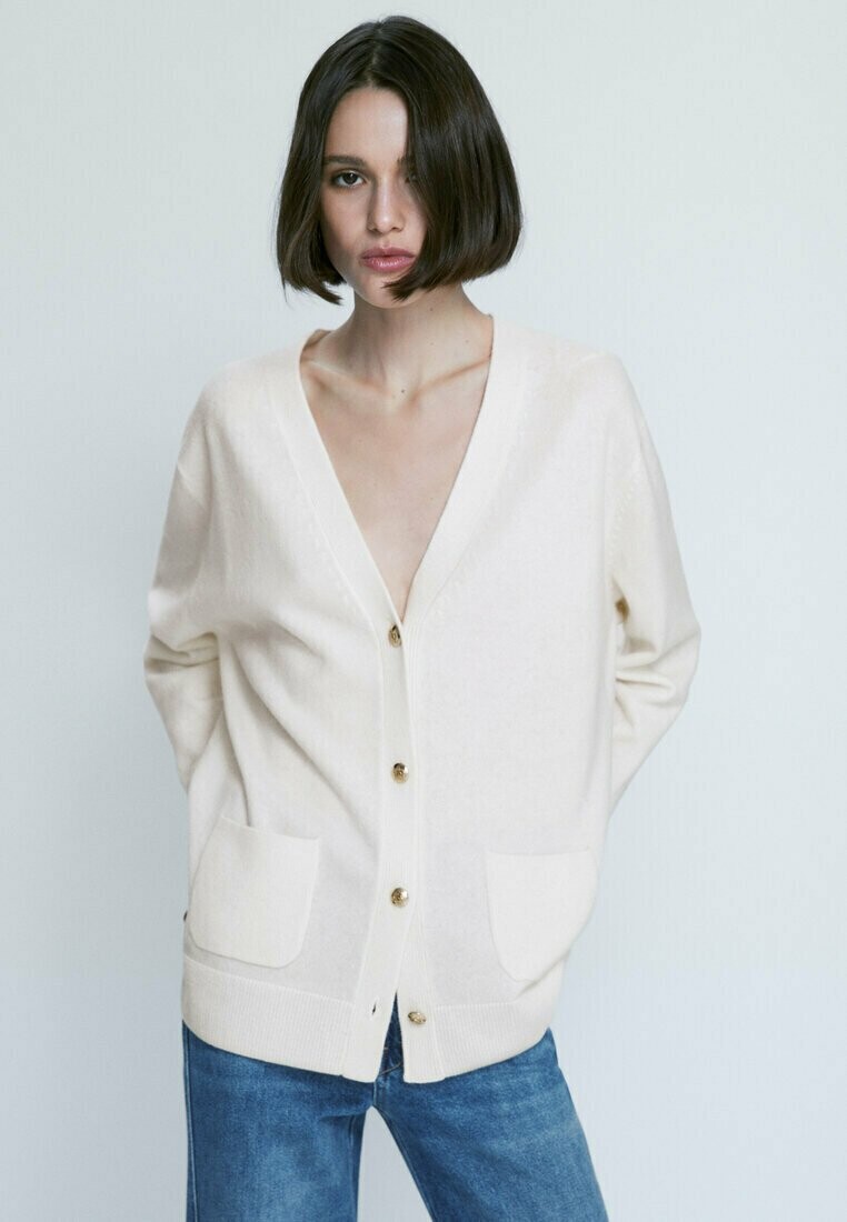 

Кардиган Massimo Dutti, бежевый