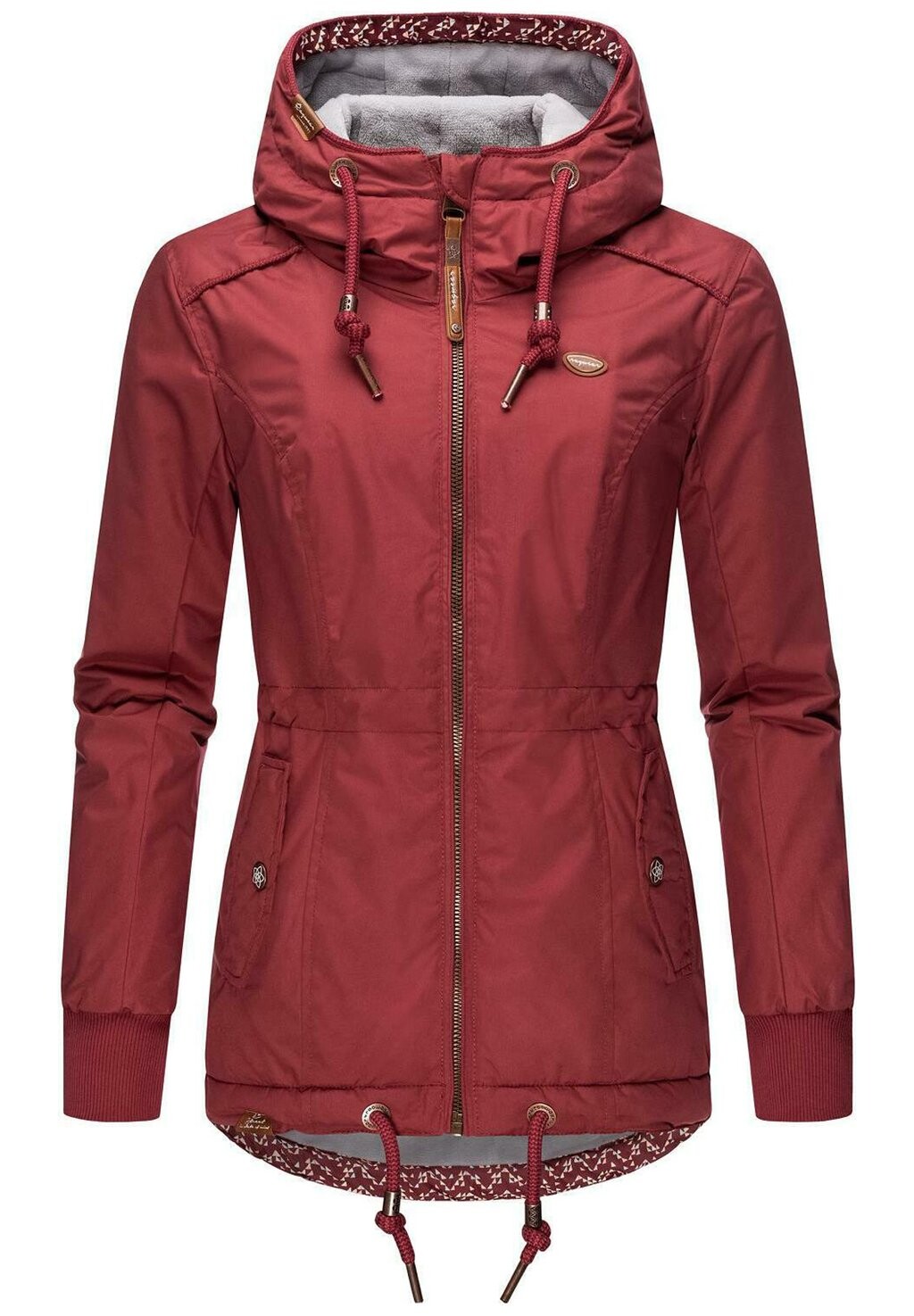

Парка Ragwear YM Danka, цвет wine red
