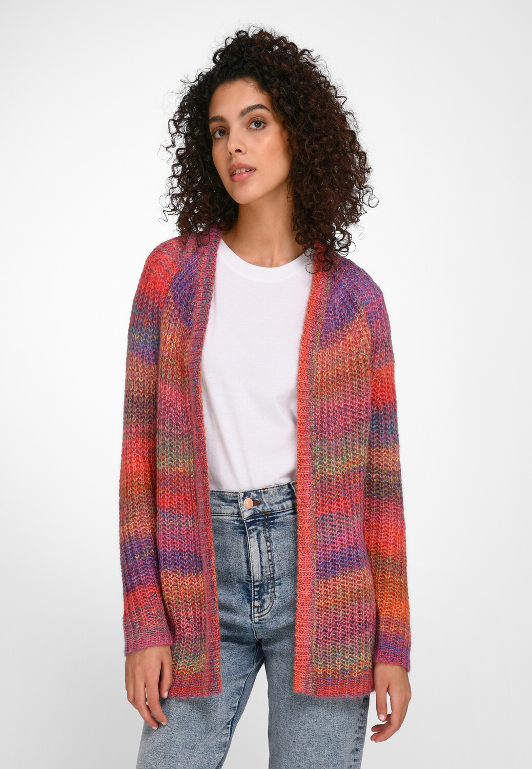 

Толстовка PETER HAHN Strickjacke Cardigan, розовый
