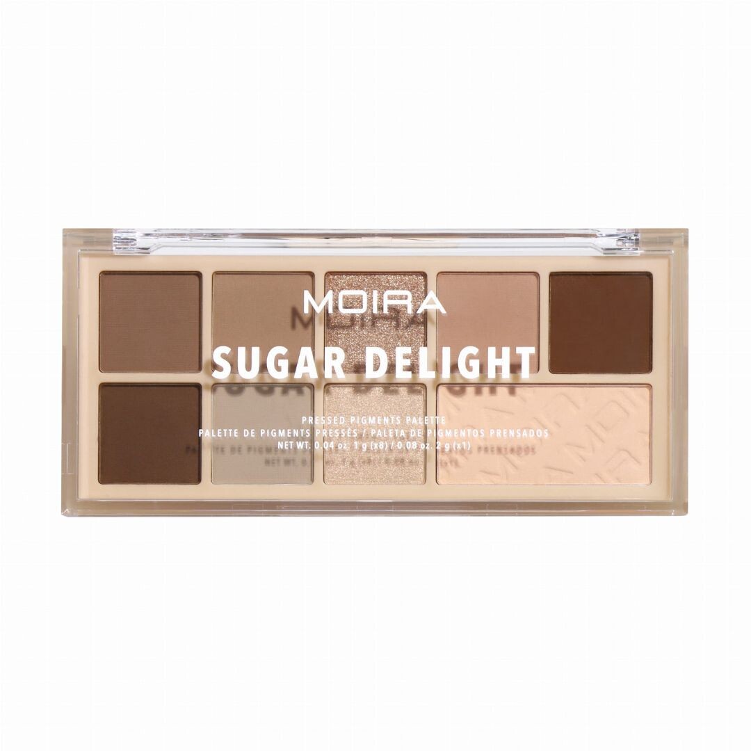 

Палитра теней для век Moira Sugar Delight, 10 гр