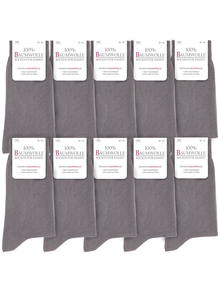 

Носки Occulto 10er Pack 100% Baumwoll Inge, серый