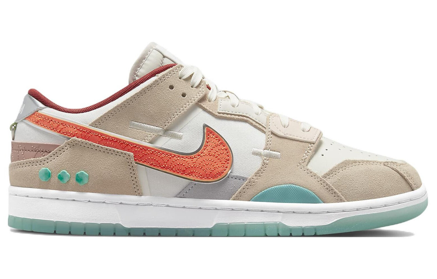 

Кроссовки Nike Dunk Low мужские, белый / оранжевый