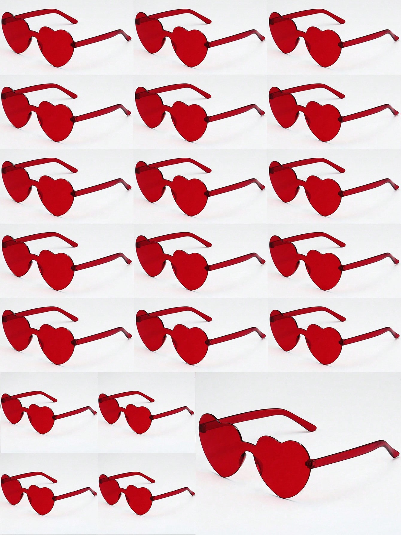 Женские цельные зеркальные солнцезащитные очки в форме сердца цена и фото