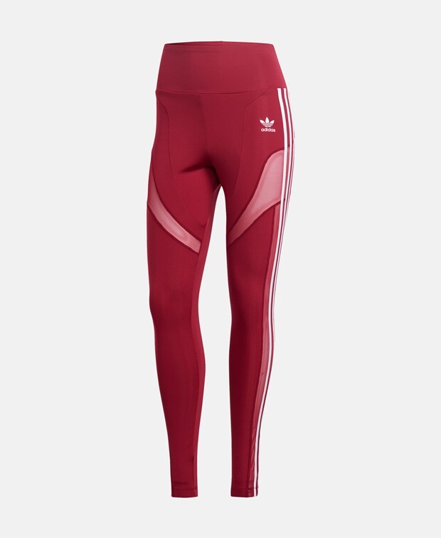 

Леггинсы adidas Originals, бордовый