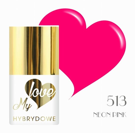 

Гибридный лак Mylove UV/Led 513 Neon Pink, SUNFLOWER