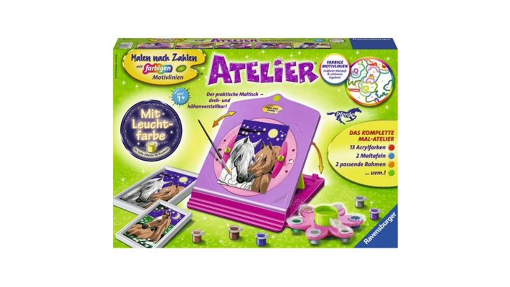 Картина по номерам atelier pferde Ravensburger Beschäftigung