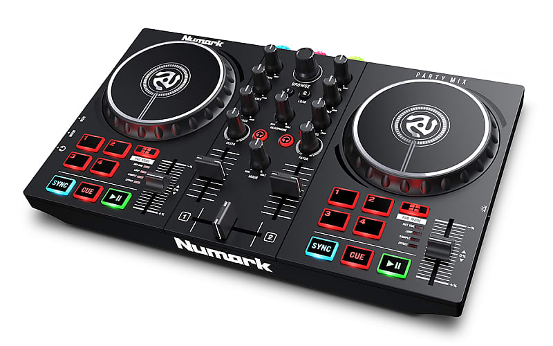 DJ-Контроллер Numark Party Mix II DJ Controller with Lights dj контроллер numark partymix ii